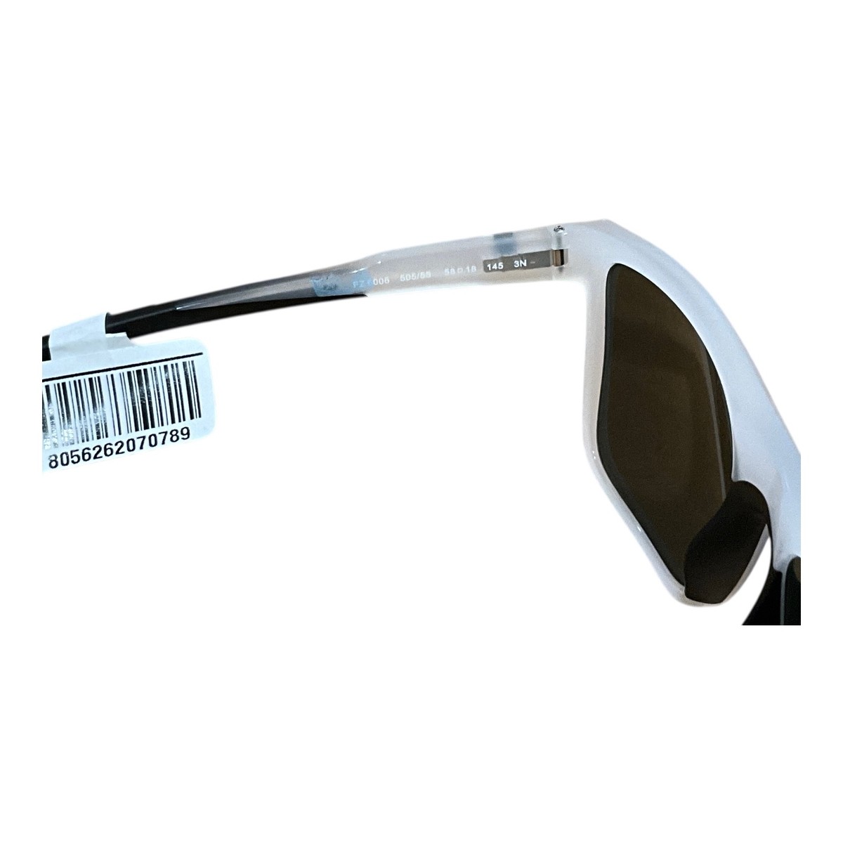 FERRARI SCUDERIA FZ6006 505 55 Grey Transparent Mirror Blue 58