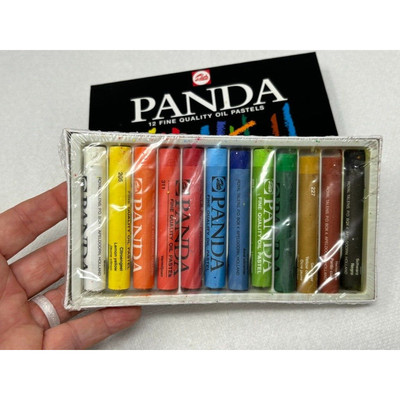 Royal Talens 400C12 Panda Oil Pastels 12 Pack