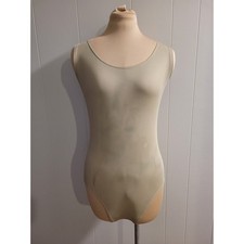 Large Women's Tie Dyed Natural Color Leotard