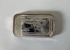 Smith & Wesson Model 10 1 oz .999 Fine Silver Bar 1 Troy Ounce .999 Silver