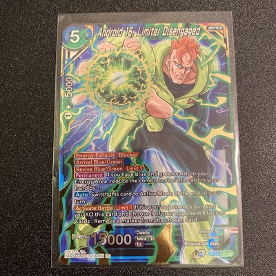 Android 16, Limiter Disengaged BT14-149 SR - Dragon Ball Super Card