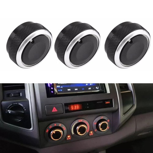 3Pcs Switch Knob Heater Climate Control Button A/C For Toyota For Tacoma - Picture 2 of 12