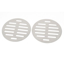 2pack Stainless Steel Round Sink Floor Drain Strainer Cover 4 Inch Dia