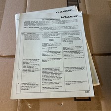 Original Factory Avalanche Self Test Atari Ar...