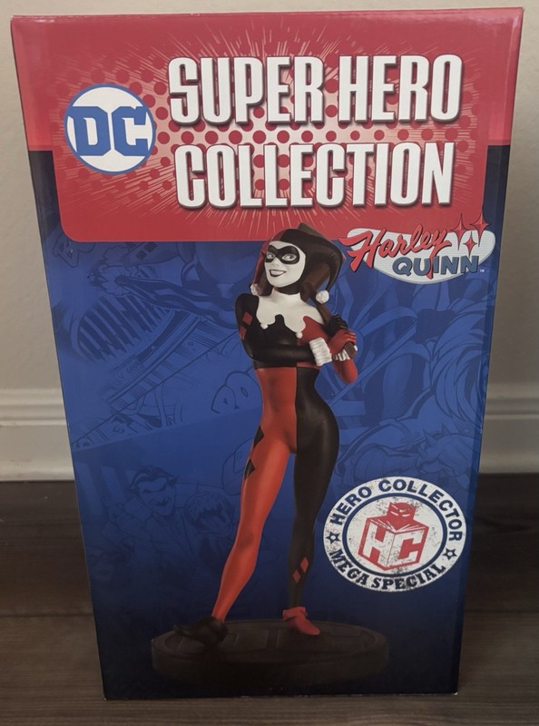 Eaglemoss Hero Collector DC Comics Mega Special Harley Quinn 13” Statue NEW 2016