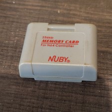 Nuby 256kb Memory Card for Nintendo 64 -