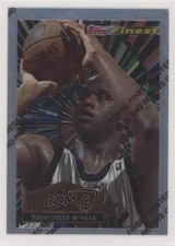 1994-95 Topps Finest Corner Stone Shaquille O'Neal #CS1 HOF 05qa