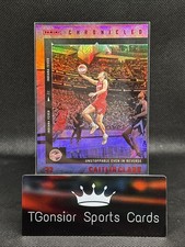 2025 Panini Caitlin Clark Chronicled Red Holo Unstoppable In Reverse #35 Fever