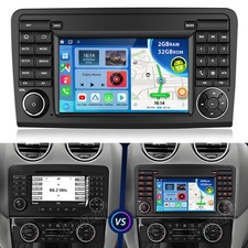 F&uuml;r Mercedes Benz ML/GL Klasse W164 X164 Android 15 Autoradio WIFI Carplay Navi