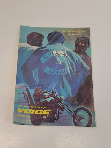 Full Gospel Business mens voice Hells Angels Issue Jan 1974 - Picture 1 of 6