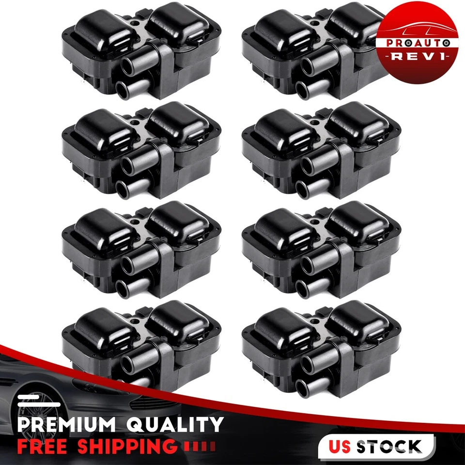 8×Ignition Coil For 2001-2005 Mercedes-Benz C240 2.6L V6 CL55 AMG 5.5L V8 UF359 - Image 3 of 4