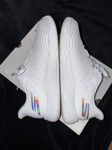 Skechers Viper Court Reload Women's 11 White Pickleball Slip Ins Arch Fit - Picture 4 of 11