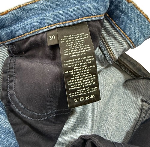 J Brand Alana High-Rise Crop Skinny Jeans in Radiate Stretch Med Wash Size 30 - Picture 6 of 7