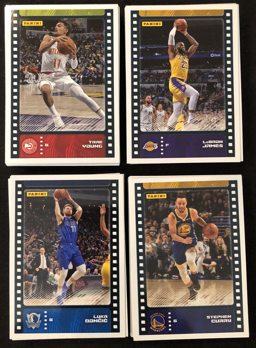 2019-20 Panini NBA Sticker & Card Collection Basketball Cards Lot