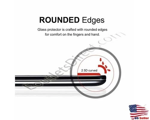 Paquete de 2 protectores de pantalla de vidrio templado 9H para visible ZTE Blade A10 Prime Foto 4 de 4