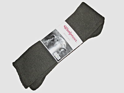 Chaussettes Woolpower 600 – Taille 45-48, Laine Mérinos – Vert, Neuf Avec étiquettes