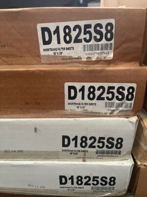 RTI Shortening Fryer Filter D1825S8 18''x25''