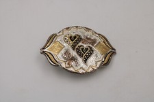 Vintage Montana Silversmiths Filigree Heart Belt Buckle