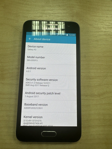 Samsung Galaxy A3 2015 | Blue | 16GB Storage | 1GB RAM 4.5" Android Smartphone - Afbeelding 5 van 10