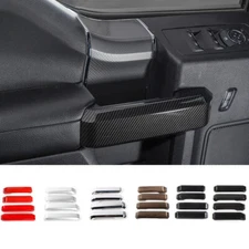 Inner Door Grab Handle Decoration Trim Cover Bezel for Ford F150 2015-2019