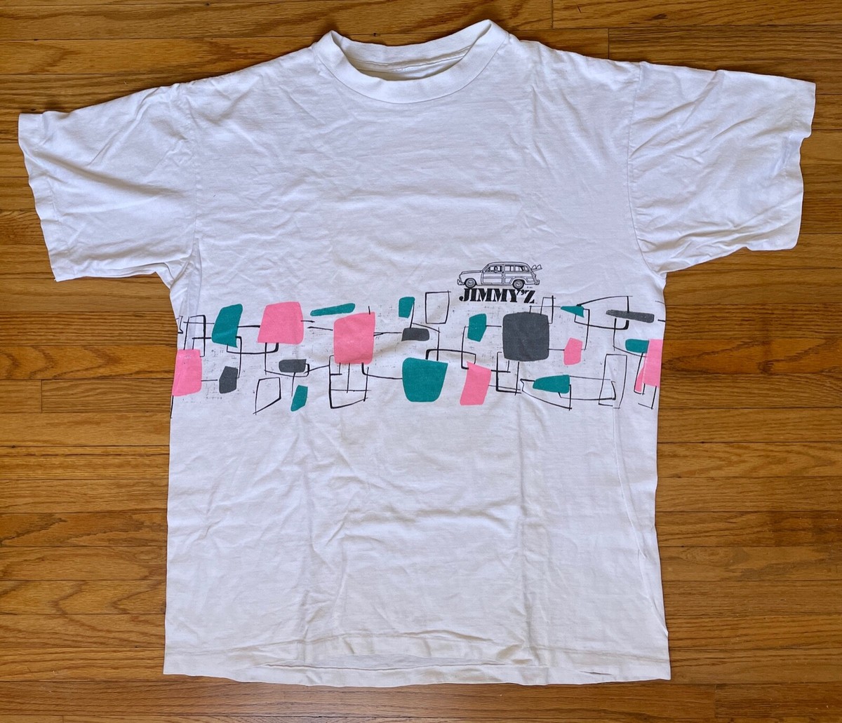 80s jimmy’z VINTAGE Jimmy Z 80s Distressed Skate Surf Muscle Tank Men XL