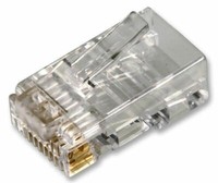 RJ45 Cat6 Stecker, 10Er Pack
