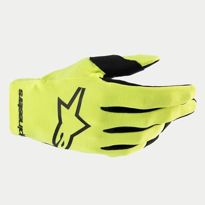 Alpinestars 2026 Radar Motocross Handschuhe Gelb Flou Black MX Quad Atv