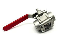 Flowserve 3/4-466YVSE Ball Valve 3/4" SS 3000 CWP LUBETAL Seat