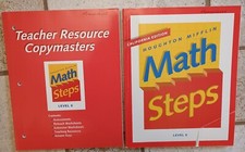 Lot Of 2 Math Steps: Teachers Resource Copymasters And Student Addition Grade 6