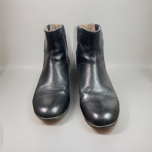 Eastland Gothic Punk Rock Belmont Ankle Boots Women 10 M Black EU 41.5 Leather - Picture 4 of 12