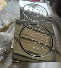 2 Concealed Adjustable Solid Brass Shower Body Jet Water Sprayer,chrome Finish