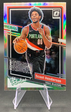 2023-24 Scoot Henderson RC #3 Donruss Optic The Rookies Silver Holo Prizm