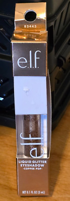 E.L.F. LIQUID GLITTER EYESHADOW 83443 COPPER POP NEW