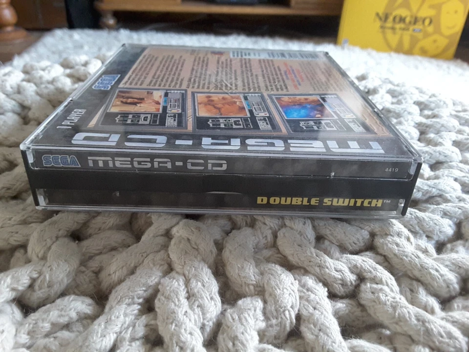 ⭐⭐ DOUBLE SWITCH - SEGA MEGA CD - 100% COMPLETE - PAL - Very Rare Game - VGC ⭐⭐ - Image 4 of 4