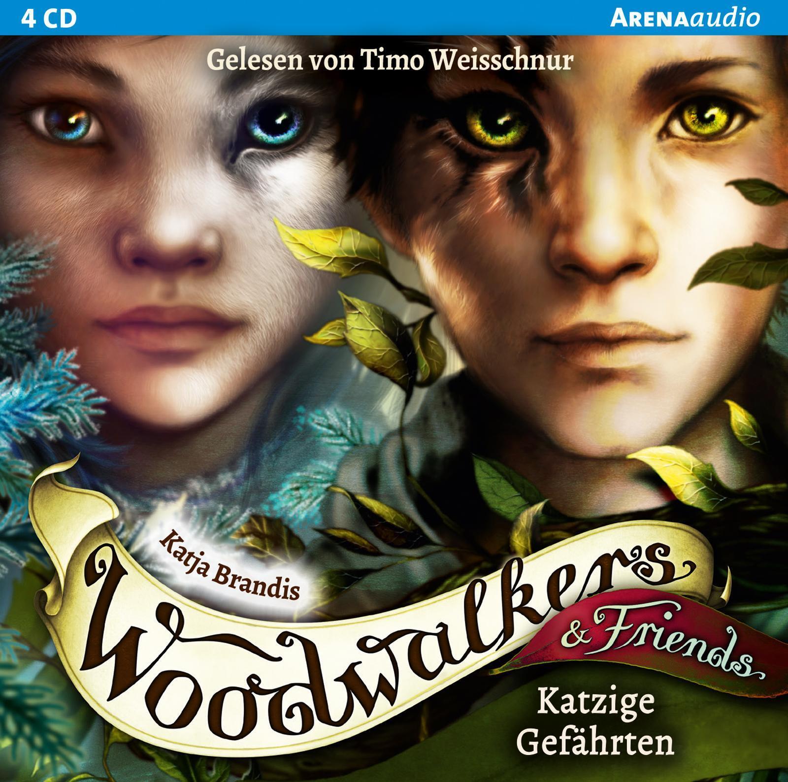 Thumbnail - Woodwalkers & Friends. Katzige Gefährten | Katja Brandis | Audio-cd |