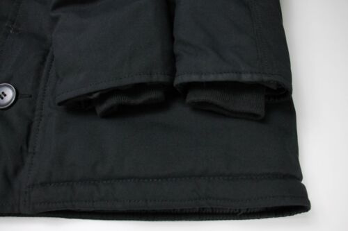 ALPHA INDUSTRIES Jacket Men's MEDIUM Full Zip Hooded Padded Parka Black - Picture 6 of 9