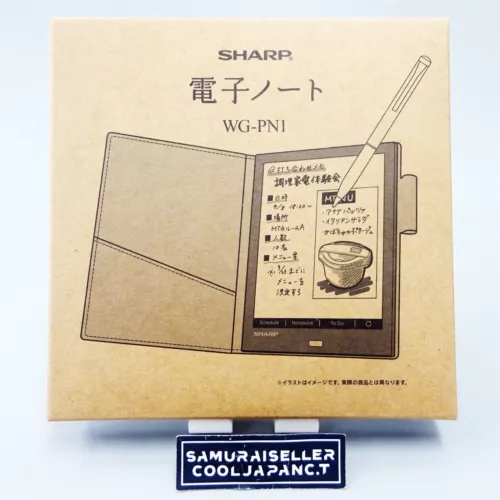 Sharp Electronic Note WG-PN1 Eink Electronic Paper Display Japan NEW