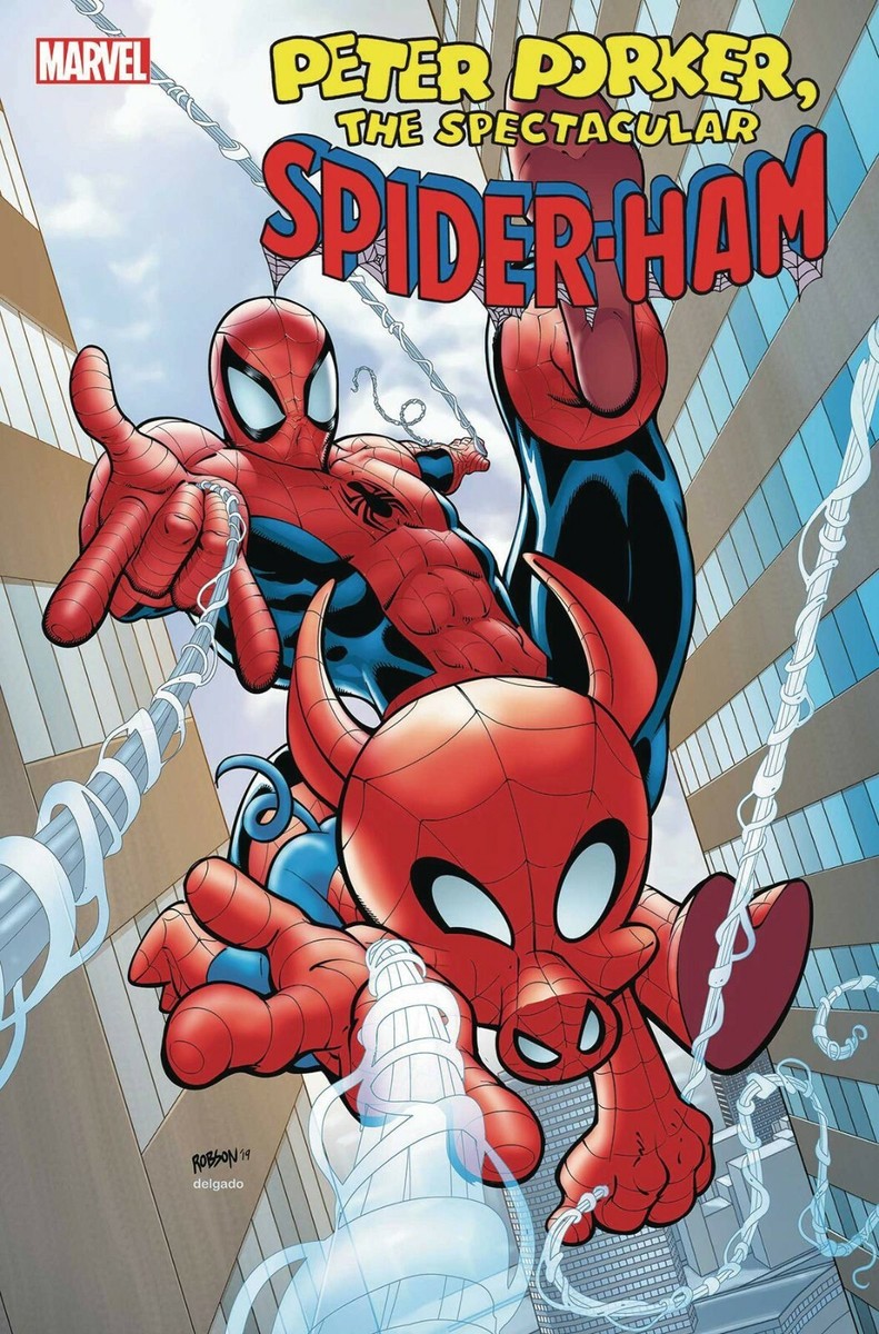 Spider-Ham, Peter Porker プロモ 64枚 PETER PORKER SPECTACULAR SPIDER-HAM ANNUAL 1 NYCC & SUPERCON