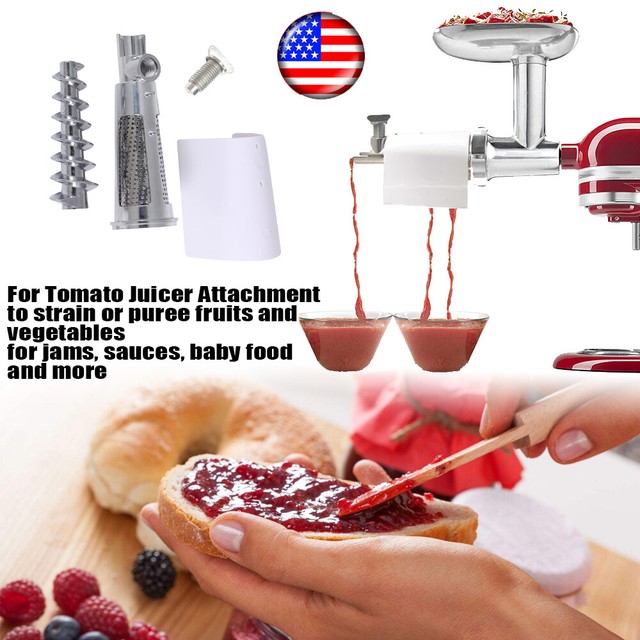 Fruit Vegetable Strainer Jam Tomato Juicer Attachment For KitchenAid