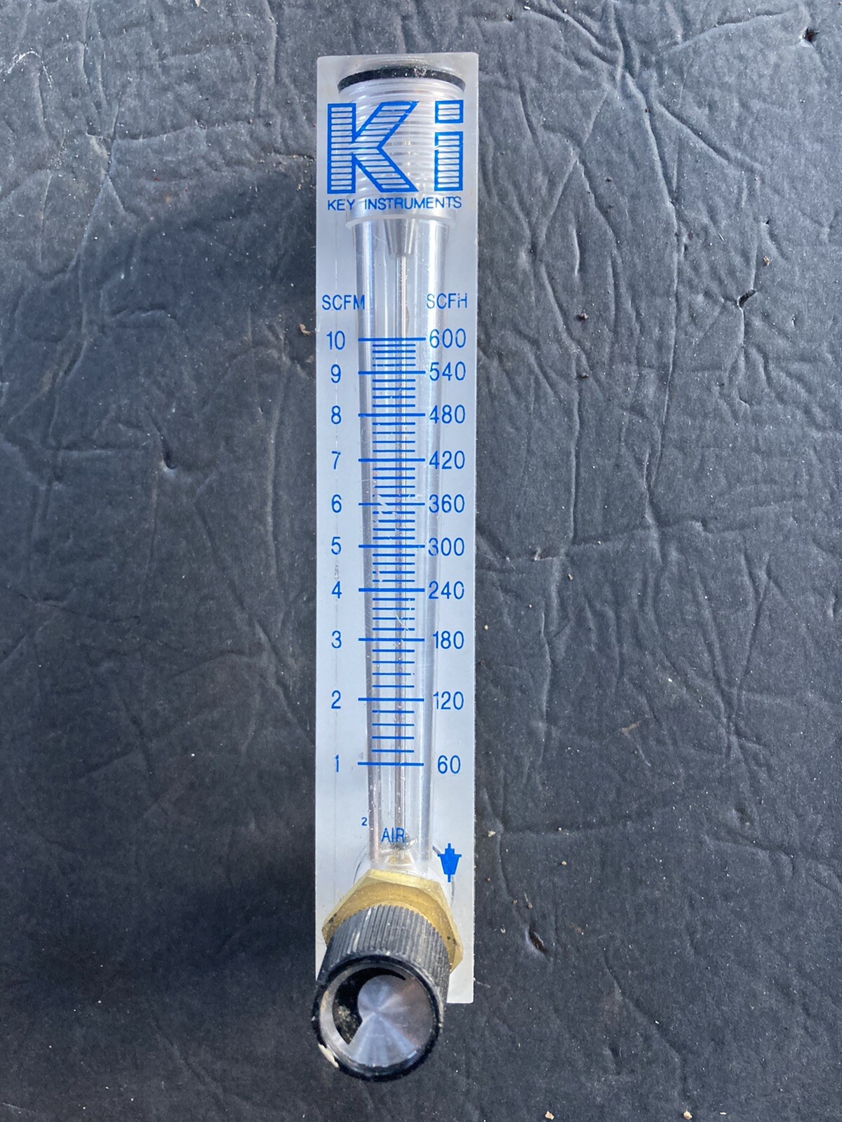 Ki Key Instruments FR44L00PI Acrylic 1 12 GPH PVC Fitting Water Flow