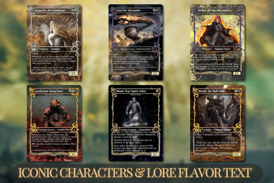 Elden Ring Vampire Commander MTG Alt-Art Deck. Ready to Play! - Image 4 of 4