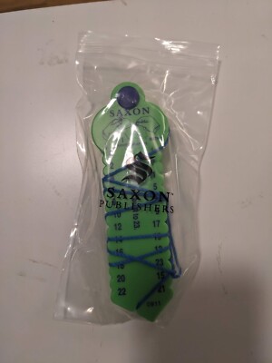 Saxon Math Learning Wrap Ups MATH 1 Addition Subtraction Green Lot Of 2 New
