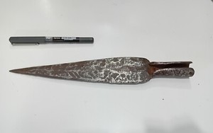 another one authentic Ancient European Spearhead 11"