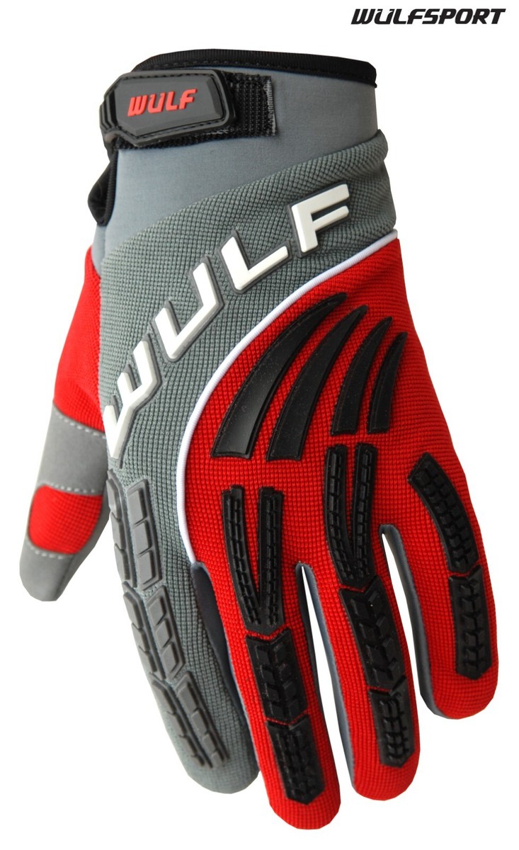 Wulfsport Shadow MX Kids Gloves (Flo Yellow) 1