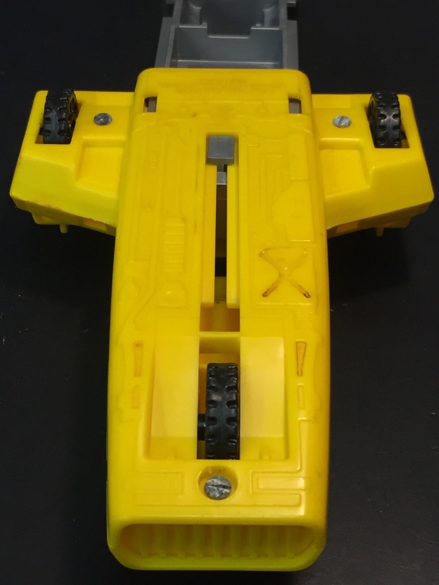 Fisher Price Quaker 1980 Oats Land Speeder Yellow With Racer Man