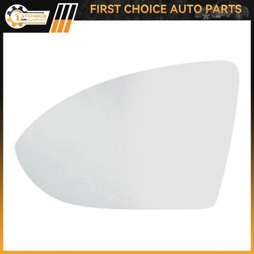 Door Mirror Glass W/Plate Left Side Chrome Heated For 13- V.W. Golf 7 Wholesale