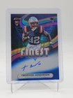2025 Topps Finest Football Blue Refractor TreVeyon Henderson #RFA-TVH