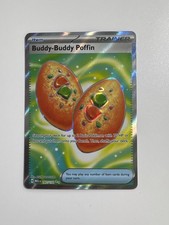 Buddy-Buddy Poffin Mega Evolution 167/132 Pokemon Card Near Mint