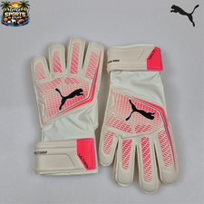 PUMA ULTRA Match Protect RC Goalkeeper Gloves Size 9 White/Red 041954-06 NIB