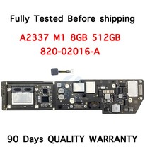 3.2GHz M1 8GB 512GB SSD 8GPU Logic Board 820-02016-A MacBook Air 13" A2337 2020